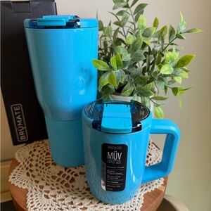 BRUMATE Bundle Electric Blue NAV 35oz and MUV 15oz - NEW